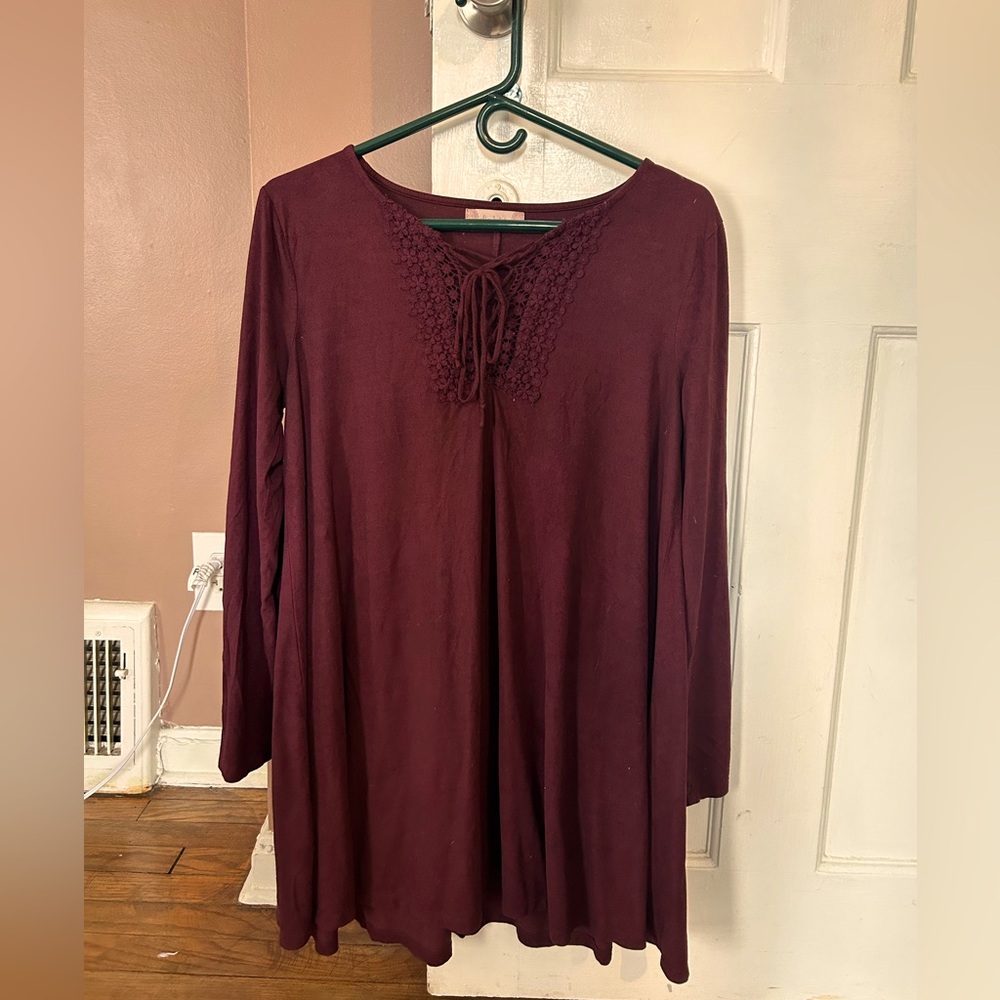Altar’d State Maroon Dress